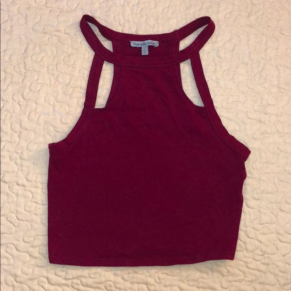 Charlotte Russe cute crop top